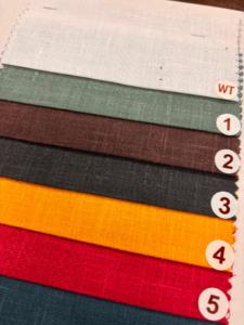 Tela de Lino y Polialgodón de 58 Pulgadas de Ancho de la Marca Ninja, Tela Tejida Suave y Duradera para Camisas y Vestidos de Niña para Bodas - Product Image 2