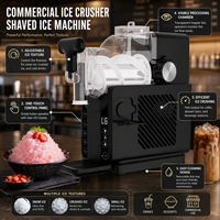 Machine à slush et à crème glacée CE CB ETL, mixeur électrique portable pour crèmes glacées, bières, jus et smoothies