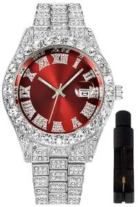 El mejor y asequible reloj de diamantes de lujo para uso diario del fabricante y proveedor indio - Product Image 2