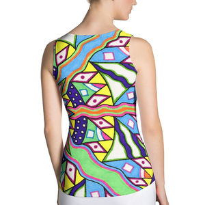 เสื้อกล้ามถักนิตติ้งแบบลำลองสำหรับผู้หญิงเสื้อกล้ามระบายอากาศแขนกุดออกแบบโลโก้ปรับแต่งได้ - Product Image 2