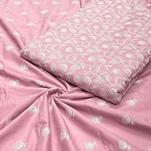 Tela Chanderi de alta calidad Algodón Chanderi puro Precio asequible Diseño brillante Color personalizado Seda algodón chanderi puro - Product Image 3