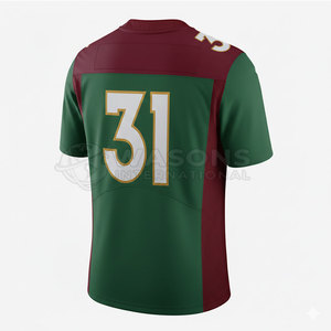 Nouveau Maillot de Football Américain Professionnel Respirant à Manches Courtes 2026 - Service OEM Personnalisable - Product Image 6