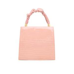 Vintage para Pink P54319 Bolso de hombro informal Cierre de cremallera Impermeable Carta portátil Lona PU Poliéster para uso en invierno y verano - Product Image 1