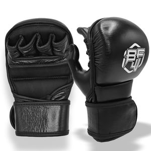 Custom MMA Gloves Microfiber Waterproof <b>Hand</b> <b>Grips</b> Hook Loop Closure Professional Sparring Grappling Training Gloves for Blaze - Product Image 1