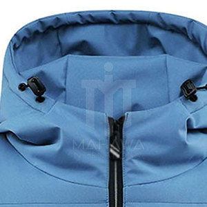 Men's Stylish Winter <b>Bubble</b> Jacket Long Sleeve Stand Collar Front Logo Quick Dry Breathable Nylon/Polyester Material - Product Image 3