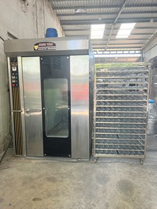 L32M Vietnam Nouvel État Produit Chaud 2025 Boulangerie 380V Garantie 1 an Moteur FOUR ROTATIF 32 plateaux - Product Image 3