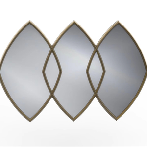 Miroir suspendu vintage en fonte d'aluminium fabriqué à la main à partir d'un miroir en fonte d'aluminium durable - Product Image 1