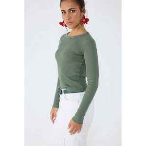 Camiseta de Manga Larga con Lavado Ácido - Product Image 1