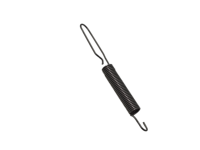Ressort de tension à finition noire avec contrôle de vitesse, ressort d'extension en fil métallique sur mesure pour pièces de générateur et de moteur