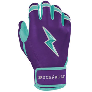 Bruce Bolt ชุดเดิมถุงมือสั้น-สีม่วง guantes de bateo de beisbol - Product Image 2