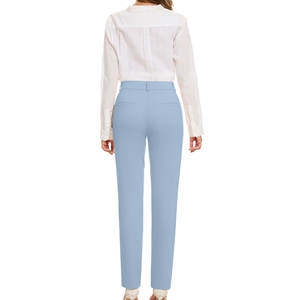 Pantalones Chinos Transpirables Personalizados de Alta Calidad para Mujer, Ajuste Elástico, 100% Algodón, Diseño Único - Product Image 2