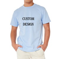 Kaus lengan pendek untuk pria, t-shirt bersirkulasi cepat kering motif kustom kerah O lengan pendek untuk pria