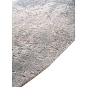 Alfombra Kavi Gris y Negra, Tejida a Mano con Lana, Bambú y Seda, Diseño de Teoría del Caos, Abstracta, Afelpada, para el Hogar, Pasillo, Modelo Rectangular Esk-9014 - Product Image 4