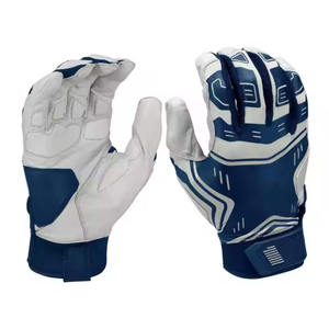 Guantes de Bateo de Béisbol para Hombre, Último Modelo, Logotipo Personalizado, Gran Venta, 100% Cuero Puro, Cierre de Velcro, Duraderos y Ligeros - Product Image 5