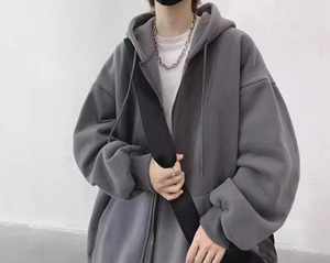 Pull pour hommes printemps et automne modèles Cardigan à capuche veste rembourrée ample hauts décontractés vêtements de sport d'hiver pour hommes livraison DDP - Product Image 4