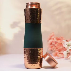 ขวดน้ำสำหรับเล่นโยคะขวดทองแดงสำหรับทำ99% โยคะทำจากทองแดงบริสุทธิ์เพื่อสุขภาพให้เป็นของขวัญเพื่อสุขภาพตัวเองเพื่อสุขภาพ - Product Image 1
