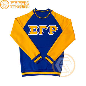 Sudadera bordada de lana de algodón Sigma Gamma Rho personalizada, suéter de alta calidad de hermandad, ropa griega, sudaderas para mujer - Product Image 2