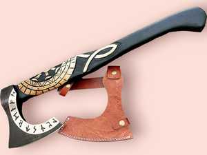 Mejor venta 2025 hacha vikinga de mango largo regular, hacha de batalla, personalización de división vikinga aceptada OEM MOQ 10 piezas - Product Image 5