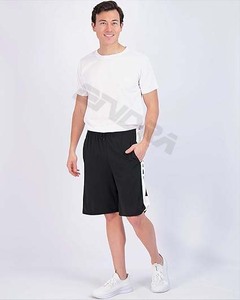Pantalones cortos de playa para correr con bolsillos Casual Male Fitness Jogging Essentials Gym Sport Training Shorts Servicio OEM Patrón sólido - Product Image 5