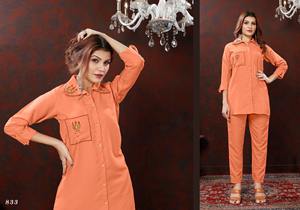 Pantalon Kurtis en coton à la demande avec travail manuel pour vêtements décontractés du fabricant et fournisseur indien - Product Image 5