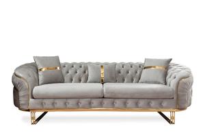 JUEGOS DE SOFAS DE LUJO MUEBLES MODERNOS DE LUJO ESTILO OTOMANO MEJOR VENDEDOR JUEGOS DE SALA DE ESTAR CONJUNTO DE SOFA DE LUJO - Product Image 3