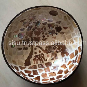 Oconut-búho acanalado olorful/oconut Aster ecor/oconut productos de decoración hechos en IET AM - Product Image 1