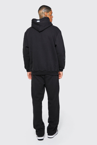 Chándales de hombre transpirables de color sólido de manga larga para ropa informal de diseño personalizado a la venta - Product Image 6