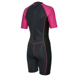 Traje de Baño de Manga Corta para Mujer, Traje de Baño de Una Pieza, Proveedor OEM ODM - Product Image 2