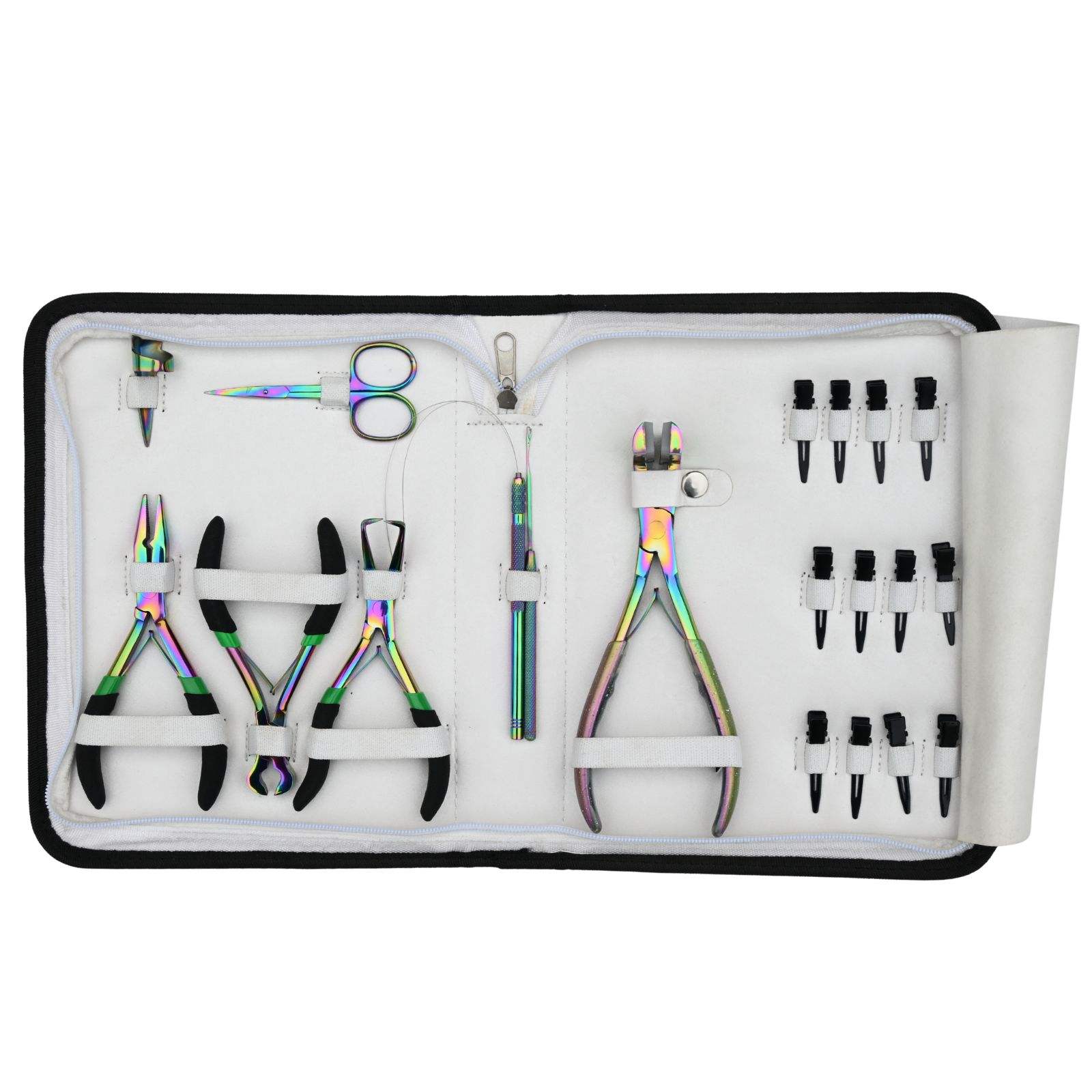 ชุดอุปกรณ์ต่อผมสีรุ้ง