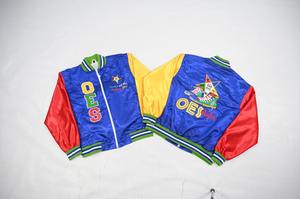 เสื้อแจ็กเก็ตสไตล์ oes แขนยาวมีซิปดีไซน์แบบอีสเทิร์นสตาร์เสื้อแจ็คเก็ตผ้าซาตินปักหรูหราจากโรงงานชุดล่าสุด - Product Image 3