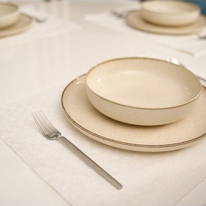 Set de table blanc 100% coton 7 pièces avec motif de neige tapis de table décoratif 35x45cm accessoires de table à manger élégants et durables - Product Image 3