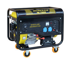 Générateur à essence refroidi par air Berksan AG7000E 7 KVA monophasé 230 V 50 Hz réservoir de carburant 25L 31.8A Turquie - Product Image 1