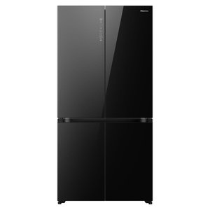 Refrigerador Hisense Multipuertas 91.1x60x190cm Total No Frost Negro Cristal Clase E Cuatro Puertas - Product Image 1