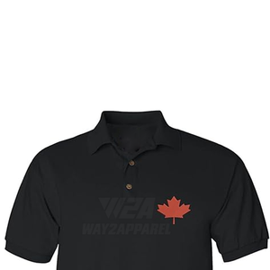 Camiseta Polo bordada de etiqueta privada Camiseta Polo bordada 2025 cómoda para venta en línea - Product Image 2