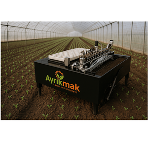 La machine automatique à plateau de semoir à une rangée prend en charge plusieurs plateaux avec des performances de semis de 60 à 100 plateaux par heure - Product Image 1