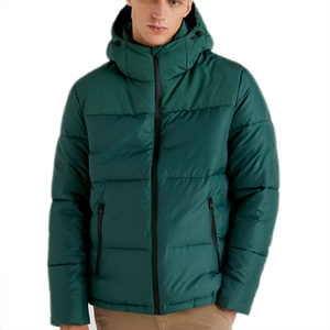 Ropa de invierno de alta calidad para hombre, chaqueta Softshell acolchada a prueba de viento, fabricación de ropa de invierno, precio barato - Product Image 3