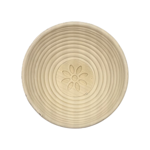 Handmade Eco-friendly Natural Rattan Reusable Non-Toxic Bread Proofing Basket Removable Liner Spiral Motif <b>Baking</b> <b>Pastry</b> <b>Tool</b> - Product Image 1