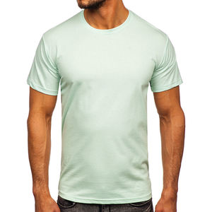 Jersey Ringer de peso de 220 gramos para ropa de calle Color sólido con diseño de tinte liso Slim Fit - Product Image 1
