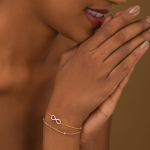 สายรัดข้อมือที่สามารถปรับได้ IGI VVS เพชรที่ผ่านการรับรองสำหรับห้องปฏิบัติการที่มีเพชร14K 18K เครื่องประดับทองสำหรับงานแต่งงานขายส่ง-DS0260 - Product Image 2