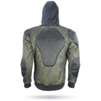 Meilleur design de sweat-shirt à capuche en kevlar pour moto hommes femmes sweat à capuche moto renforcé en aramide avec armure pour hommes