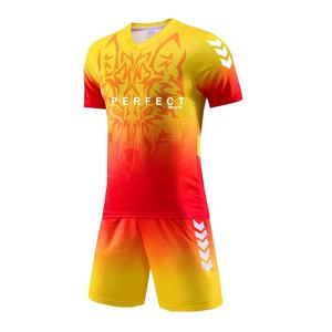 Maillot de football à impression numérique de haute qualité, par Sublimation à sec, avec logo personnalisé/nom d'équipe, ensembles d'uniformes de football - Product Image 2
