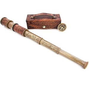 Télescope avec boîte binoculaire nouveau Design meilleure vente monoculaire en laiton thème nautique Vintage binoculaire décor intérieur - Product Image 6