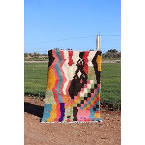 Tapis écologique géométrique tissé Art Déco moderne contemporain pour la décoration intérieure - Product Image 1