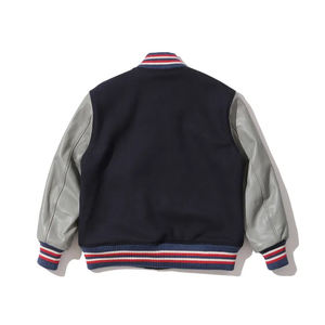 Chaqueta de béisbol ligera personalizada con chaqueta informal de grafiti de colores sólidos para hombre chaqueta de béisbol de invierno superventas para hombre - Product Image 4