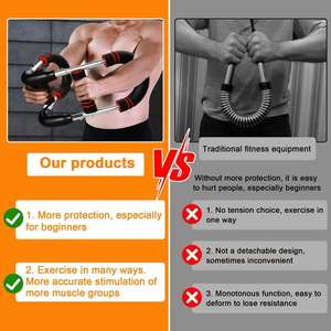 Dispositif d'entraînement réglable en acier en forme de U <span class=keywords><strong>pour</strong></span> la musculation des muscles de l'épaule de la cuisse intérieure du <span class=keywords><strong>triceps</strong></span> de l'avant-bras de la poitrine - Product Image 6