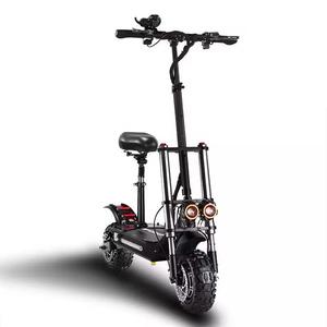 Brand New EU UK USA Warehouse S5 60v 38ah 6000w Dual Motor E <b>Scuter</b> 11inch Fat Tire Fast Folding Electric <b>Scuter</b> - Ready To Ship - Product Image 1