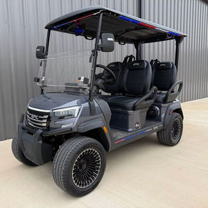 Voiture de golf électrique neuve de haute qualité 72V 104Ah 4 places 70-90 km d'autonomie certifiée CE 70 km/h 500 kg de poids à vide - Product Image 1