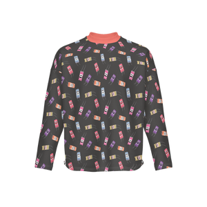 Sudadera de ajuste relajado de mezcla de Cachemira con puños enrollados y bolsillo con cremallera oculta para una mayor comodidad fabricada en Pakistán - Product Image 3