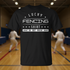Camiseta Lucky Fencing Athlete, Cómoda para Esgrima, Deporte de Combate, Equipamiento Deportivo - Product Image 3