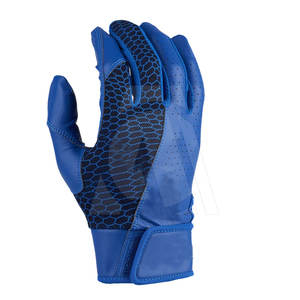 2024 Gants de frappe de baseball en cuir avec logo personnalisé direct d'usine pour gants de sport de balle de voltigeurs - Product Image 2